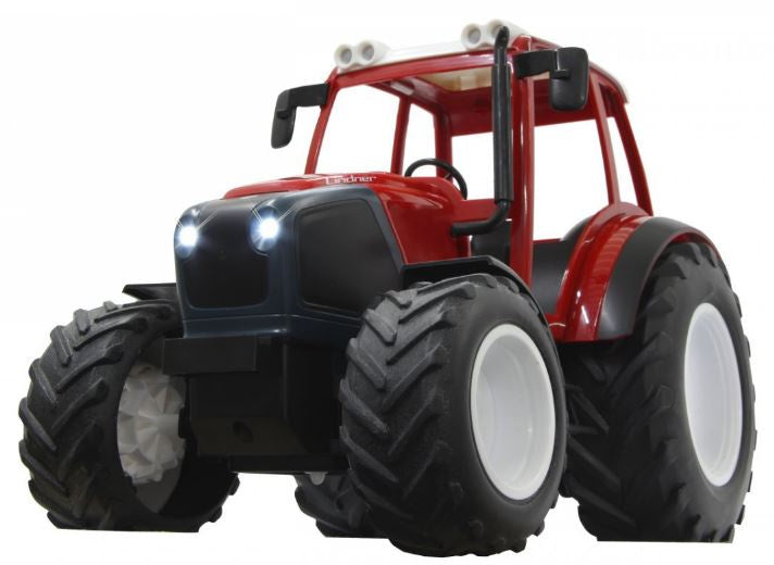 traktor Lidner-Geotrac 29,5 x 18 x 21 cm rood 2-delig