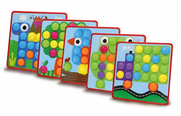 vormenspel Creative Pins junior set B 50-delig