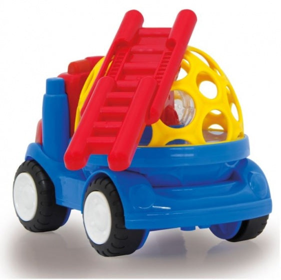 vrachtwagen met ladder 21 cm multicolor