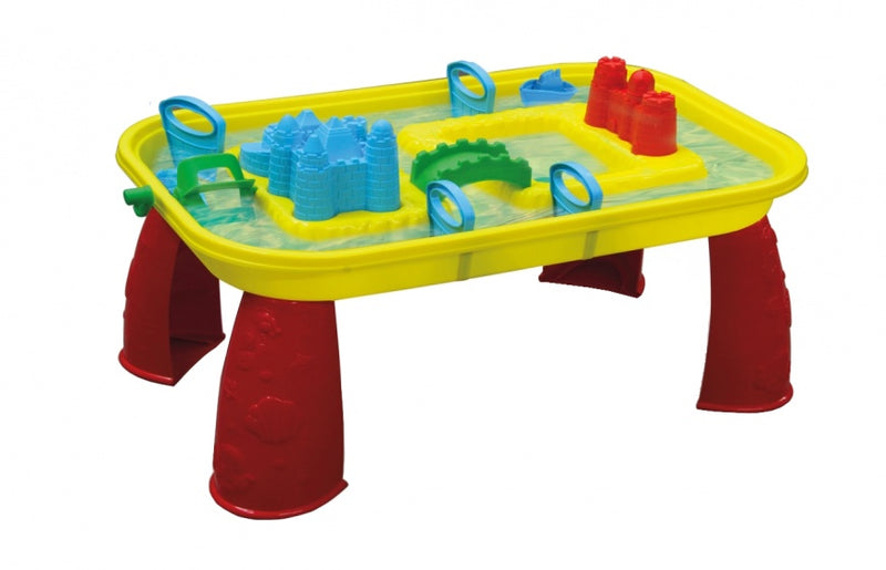 watertafel 2-in-1 geel/rood junior 5,5 x 3,75 m