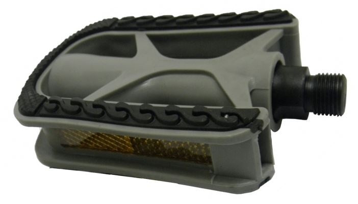 Platformpedaal Stadsfiets Anti-slip 9/16 Inch grijs set
