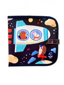 tekenboek raket 20 x 20 cm bruin 5-delig