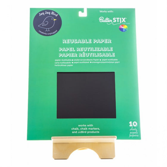 tekenpapier 25,4 x 30,4 cm karton zwart 14-delig