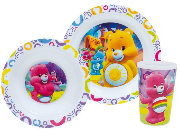 eetset de troetelbeertjes wit 3-delig