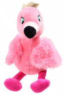 flamingoknuffel junior pluche 20 cm roze