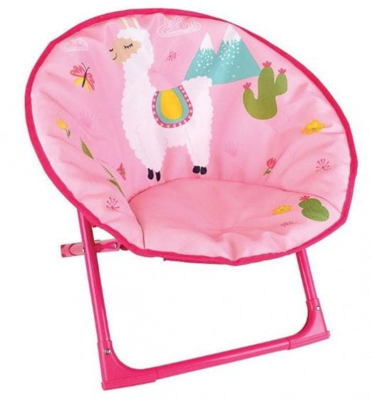 kinderstoel Moonchair Lola Lama 52 x 48 x 46 cm roze