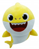 knuffel Baby Shark junior 20 cm polyester geel