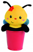 knuffel Bij junior katoen geel/zwart