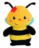 knuffel Bij junior katoen geel/zwart