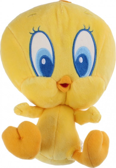 knuffel Looney Tunes Tweety 22 cm geel