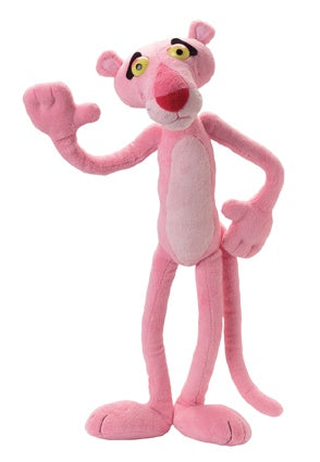 knuffel Pink Panther pluche roze 47 cm
