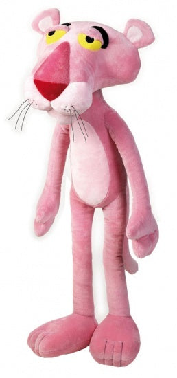 knuffel Pink Panther pluche roze 47 cm