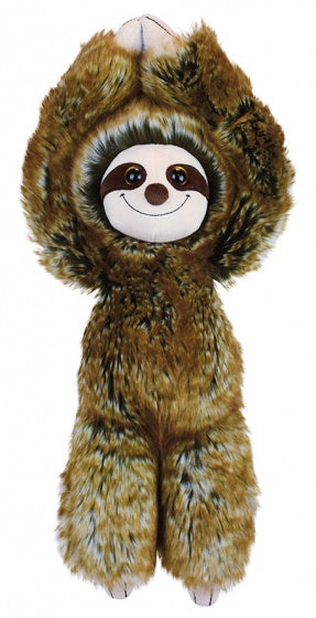 knuffel TooDoo luiaard pluche junior 45 cm bruin