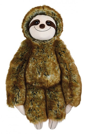 knuffel TooDoo luiaard pluche junior 60 cm bruin