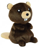 knuffelbever Kidimols Choco 15 cm pluche bruin