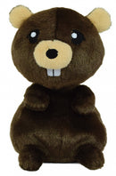 knuffelbever Kidimols Choco 15 cm pluche bruin
