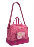 rugzak kersen en frambozen roze 19 liter