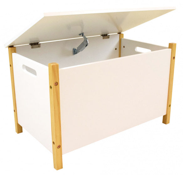 speelgoedkist Scandiwood junior 81 liter MDF wit