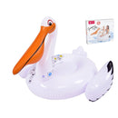 opblaasdier pelikaan junior 128 x 115 cm vinyl wit