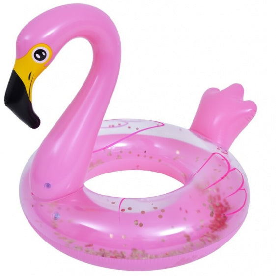 zwemband flamingo 115 x 60 cm vinyl roze