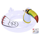 zwemband toekan 115 x 70 cm vinyl wit