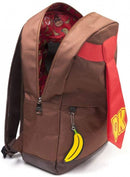 rugzak Donkey Kong Tie 21 liter polyester bruin/rood