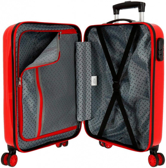 koffer Spider-Man junior 34 liter ABS rood
