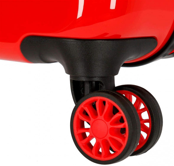 koffer Spider-Man junior 34 liter ABS rood