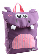 schooltas Hippo junior 7,5 liter polyester paars