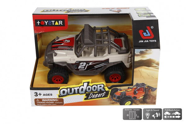 outdoor woestijnjeep jongens 13 cm