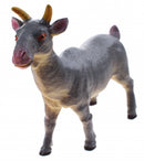 Animal World geit 20 cm grijs