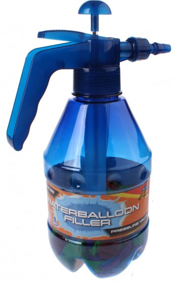 Aqua Fun ballonvuller met 250 ballonnen blauw 30 cm