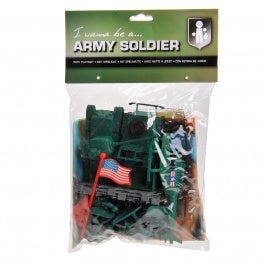 Army Soldier speelset Jet 29-delig 5 cm