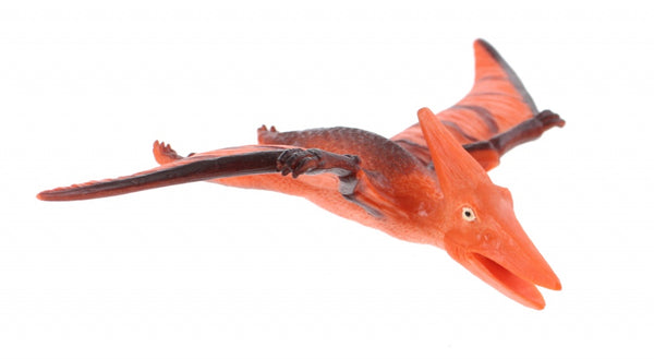 dinosaurus Animal World Pterodactyloidea 11 cm oranje