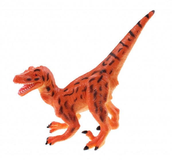dinosaurus Animal World Staurikosaurus 13 cm geel/oranje