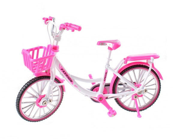 Fiets in doos 3 assorti roze