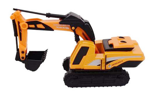 graafmachine Excavator junior 1:60 oranje/zwart