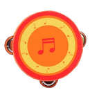 houten tamboerijn 13 cm oranje