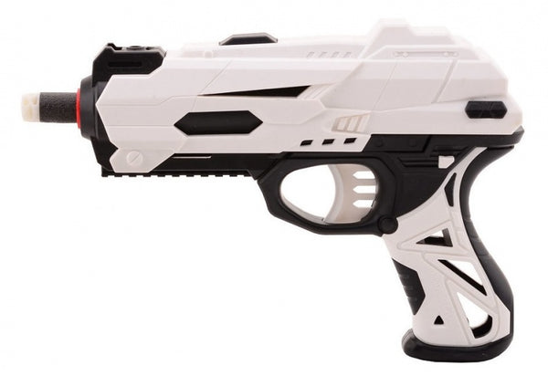 speelgoedblaster shotgun Pro Clip I zwart/wit 7-delig