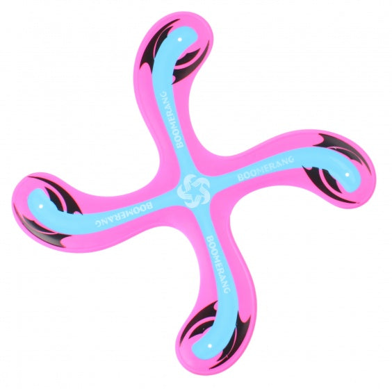 Outdoor Fun boomerang roze 25 cm