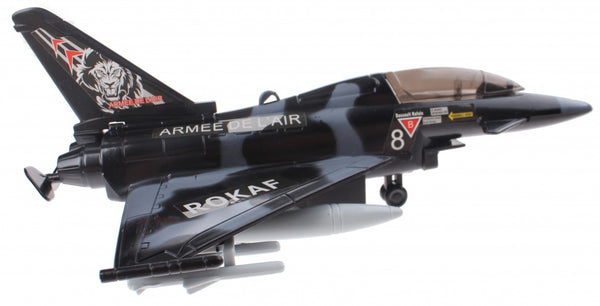 plafond vliegtuig Action Fighters met licht zwart