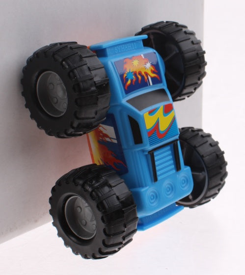 Play Gear flipover auto blauw/oranje 9 x 8 x 4 cm