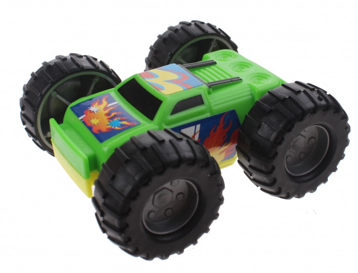 Play Gear flipover auto geel/groen 9 x 8 x 4 cm