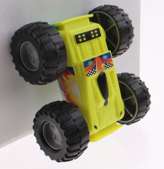 Play Gear flipover auto geel/groen 9 x 8 x 4 cm