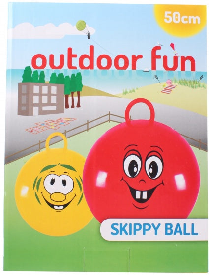 skippybal Outdoor Fun 50 cm geel