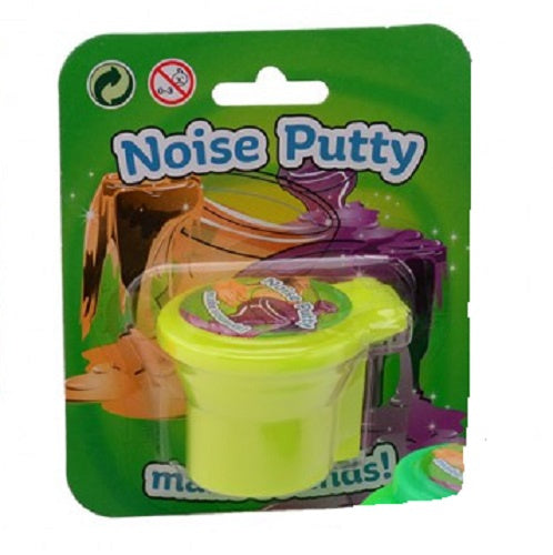 slijm Toilet Putty junior 11,5 x 13 cm geel