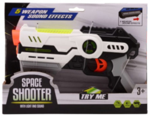 spaceshooter 20 cm wit