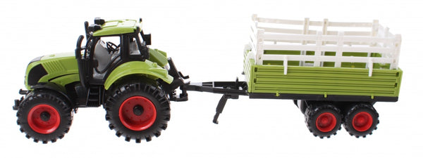 speelset Junior Farming tractor met kar 28 cm