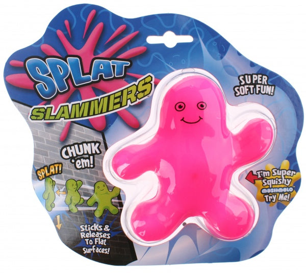 splat slammer roze 10 cm