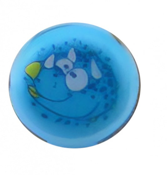 sticky stretchbal 6 cm blauw